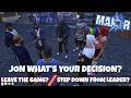 Manor Meeting: James Gets Informed &amp; Jon Makes His Decision on Leadership | NOPIXEL 4.0 GTA RP