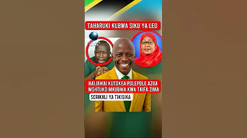 TAHARUKI KUBWA TANZANIA Leo Polepole Azua Mshtuko Mkubwa Kwa Taifa Zima Polepole Shorts 