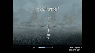 SKYRIM: Catching the Pygmy Sunfish - Caught in the Rain Quest - Fishing 