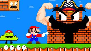 What Happens When Everything Mario Touches Becomes ALIVE in Super Mario Bros.?