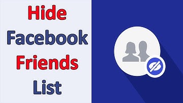 How to hide your facebook friends list on Laptop or Mobile