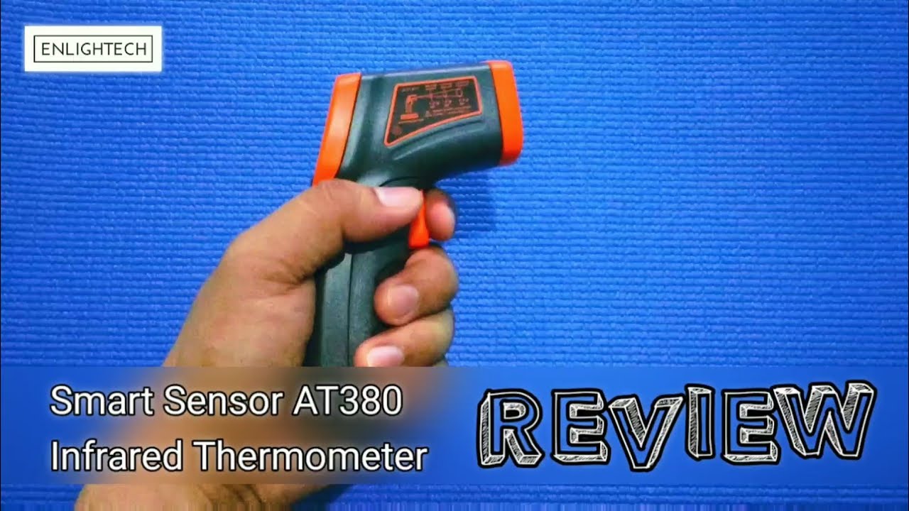 Smart Sensor AT380 Infrared Thermometer Quick UNBOXING, REVIEW and