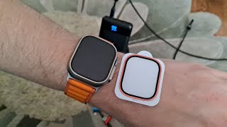 ЗАЩИТНОЕ стекло для Apple Watch Series Ultra Titanium 8-9 👌 производство China 🇨🇳