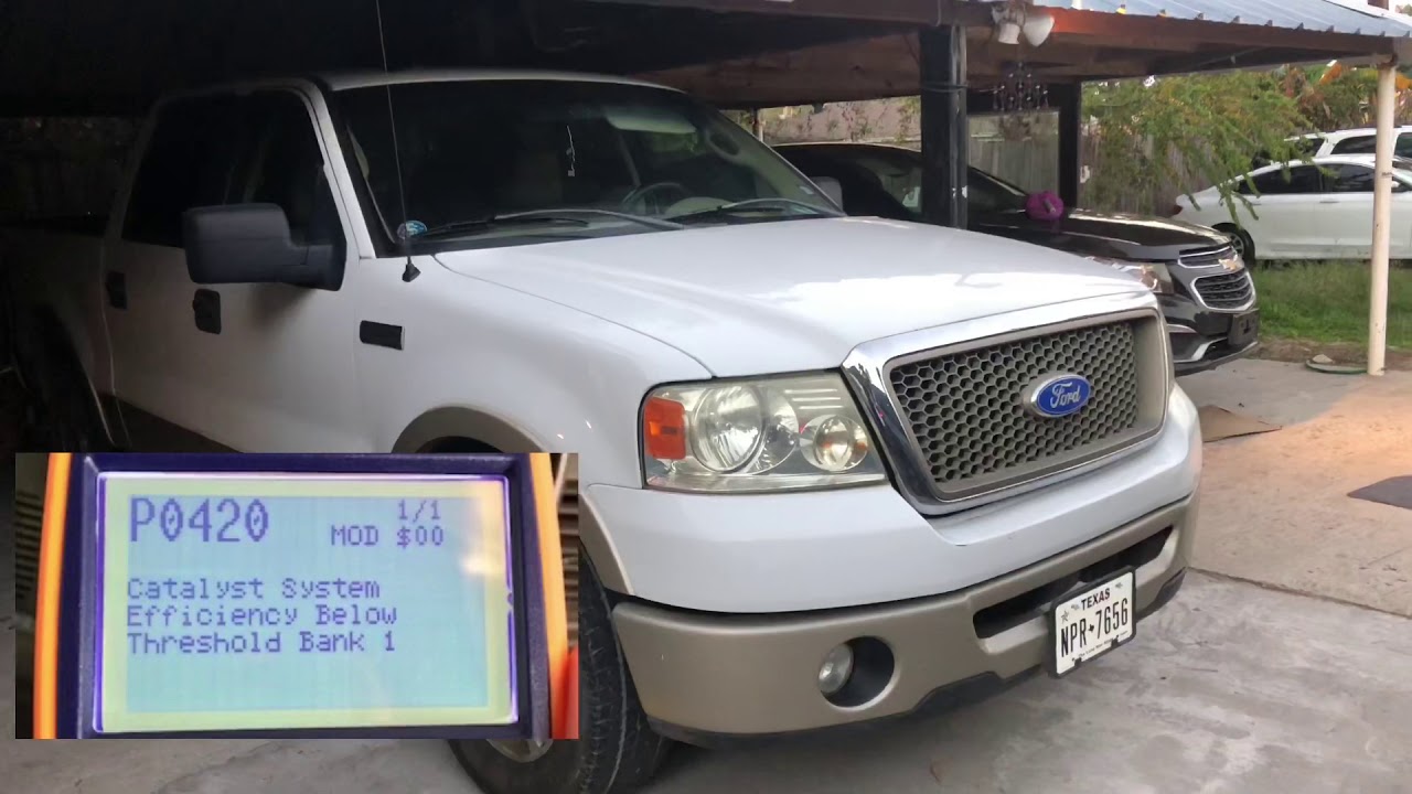 HOW WE FIXED CODES P0420 & P0430 IN A FORD F-150 TRUCK - YouTube