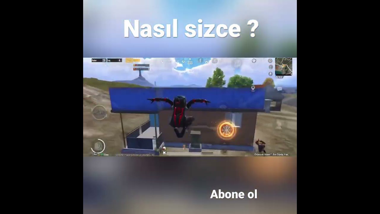 Spiderman yeni mod pubg mobile 1 vs 4