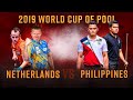 Netherlands vs Philippines | 2019 World Cup of Pool Semi Final