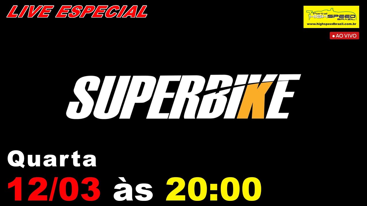 🔴 SUPERBIKE BRASIL | LIVE ESPECIAL | AO VIVO - YouTube