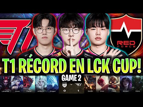 T1 RÉCORD DE LA PARTIDA CON MÁS KILLS DE LA LCK!😱 | T1 vs NS Game 2 LCK Cup 2025 CASTEO EN ESPAÑOL