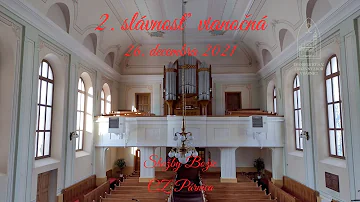Služby Božie - 2. slávnosť vianočná 2021 - ECAV Párnica