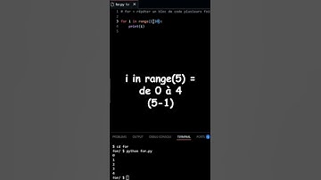 Les boucles For en Python #code #tuto #tutoriel #python #for