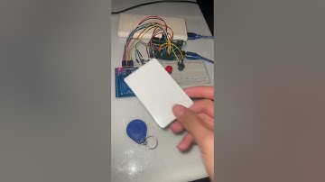 Arduino scan RFID card and with buzzer sound #audio