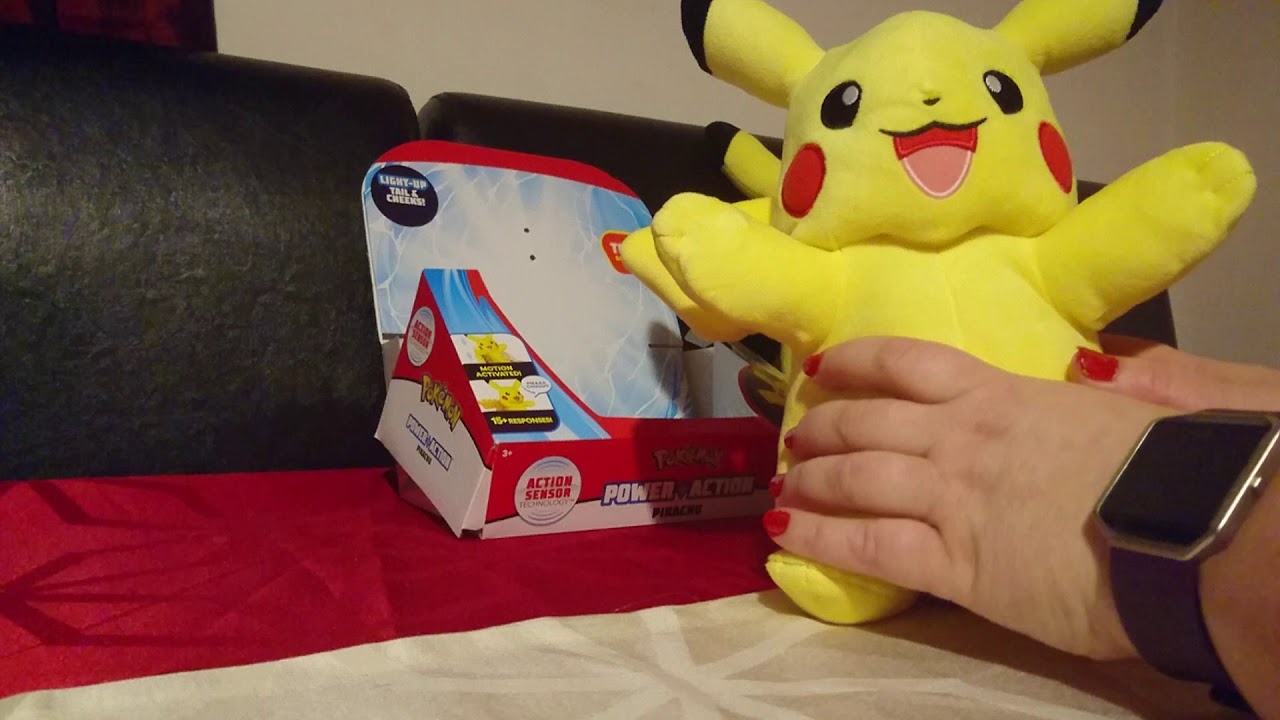 Power Action Pikachu toy review, don't waste your money.