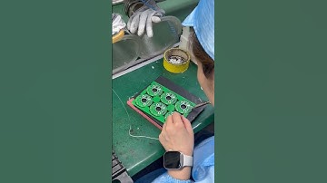 Inserting electronic components and then soldering them | PCB Assembly Manufacturing