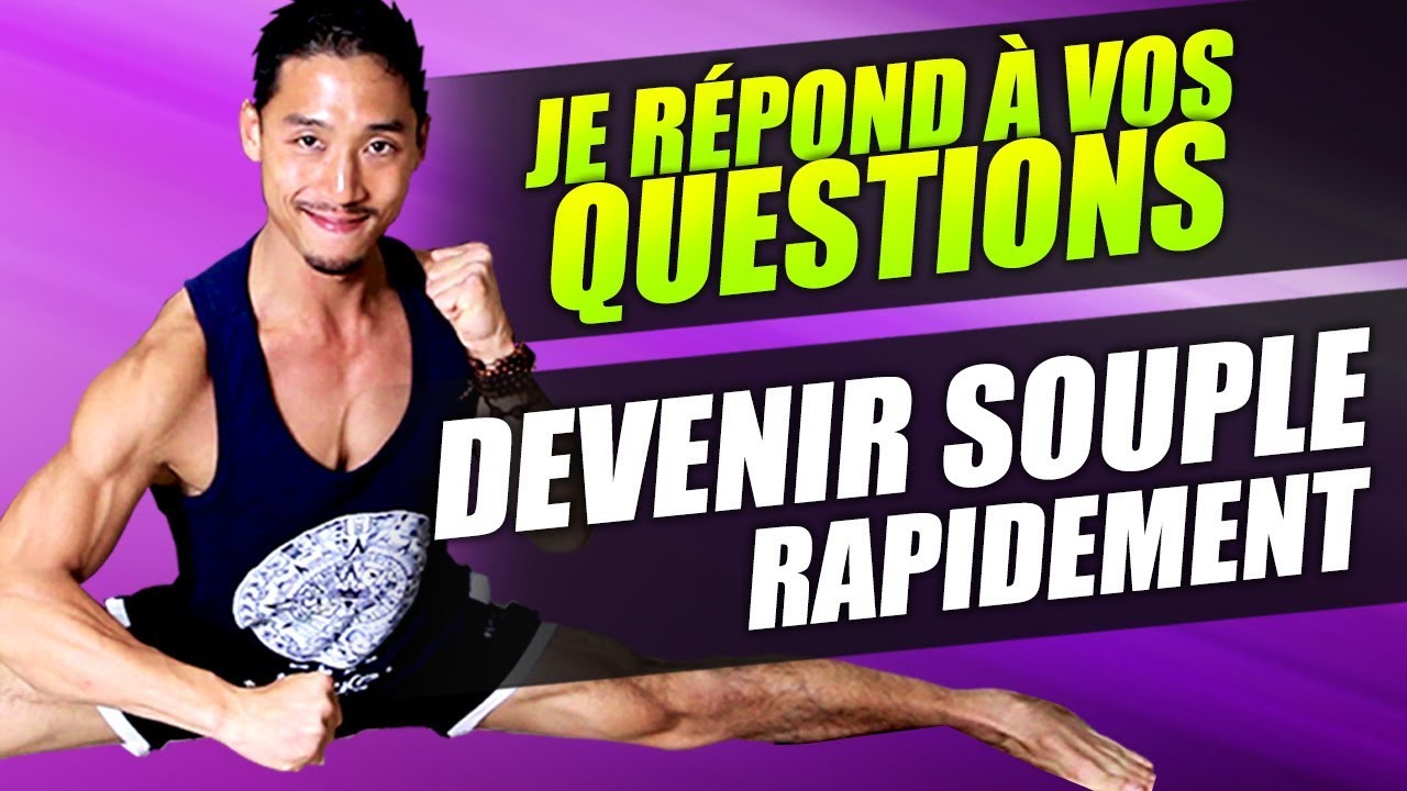 COMMENT DEVENIR SOUPLE RAPIDEMENT ? - FAQ LIVE se muscler le bas du dos