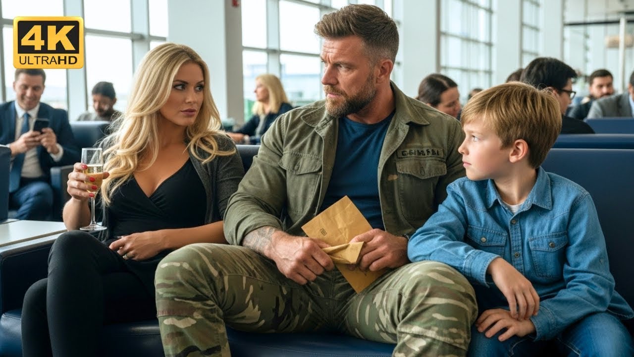 Single Mom Misses Her Flight — Finds a Letter From the Single Dad Taped Under Her Airport Seat