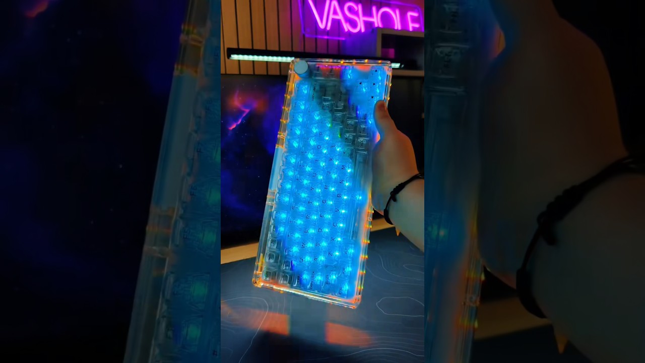 Обзор на прозрачную клавиатуру Kiiboom Phantom 81 V3 