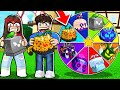 We Did The RANDOM FRUIT CHALLENGE But I RIGGED IT In Blox Fruits!