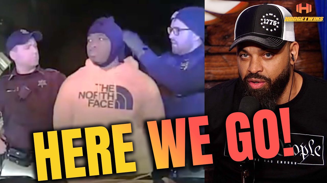 Чернокожий парень демонстрирует, чего НЕ следует делать рядом с полицией