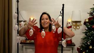 Mr. Christmas 10 Bulb Vintage Glass Ornament Light Strand on QVC