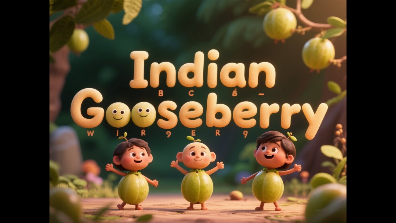 Let’s Learn Fruits! -Learning About Indian Gooseberries