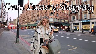 LONDON LUXURY SHOPPING VLOG 2021 - Come Shopping With Me at