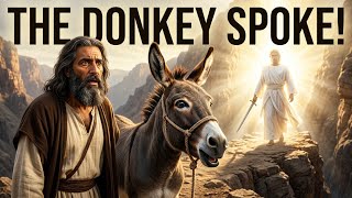 Information The Donkey That Spoke — When Balaam Couldn’t See What God Revealed | Numbers 22 Guide