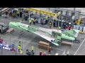 X59 quiet supersonic technology aircraft stands on its own jig removal  20211214