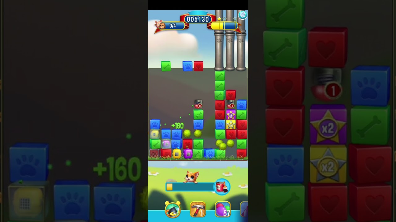 Pet Rescue Saga level 4894 one hammer
