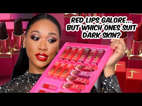 JUVIAS PLACE REDS & BERRIES COLLECTION: LIP SWATCHES OF ALL LIPSTICKS!