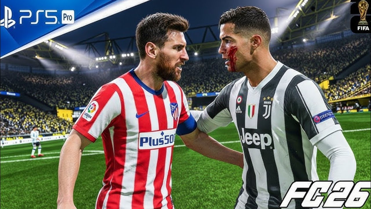 Mess vs Ronaldo | Atlantico Madrid vs Juventus | Epic Battle