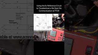 Using the 5V Reference Circuit to Troubleshoot a No Start No COM w/ PCM