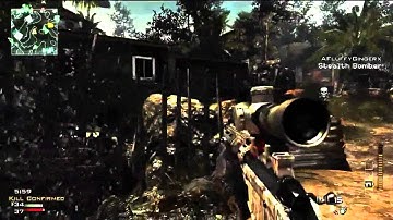 MW3: 9 Man Stealth Bomber (FIRST EVER)