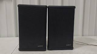 ADVENT Speakers - Mini Black Indoor/Outdoor 