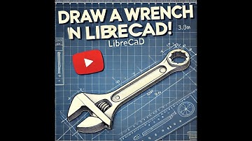 Designing a Custom Open-End Wrench in LibreCAD (2D Drafting)