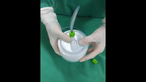 COMO MANEJAR DRENO DE SUCÇÃO