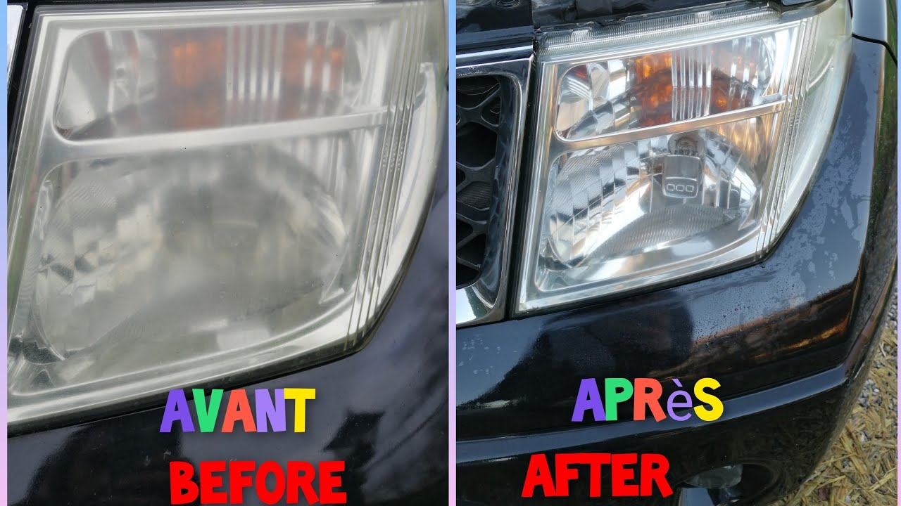 How to renovate your headlight optics / Comment rénover ses optiques de
