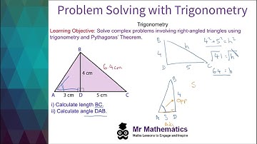 Problem Solving with Trigonometry - Mr Mathematics