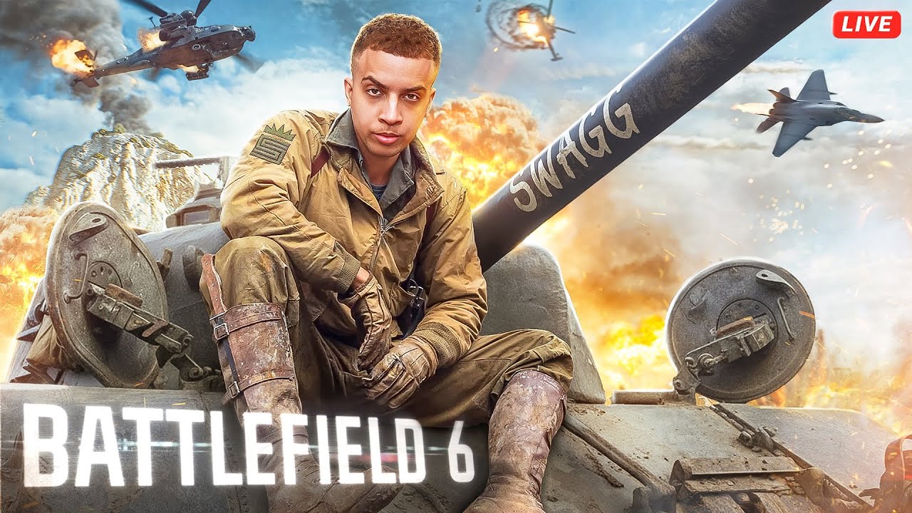 🔴 LIVE -   🏆 #1 BATTLFIELD 6 PLAYER 🏆BF6 GAME CODE GIVEAWAYS!  |  FaZe Swagg