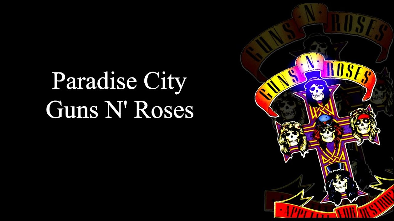 Guns N' Roses - Paradise City #gunsandroses #lyrics #tradução #fyp