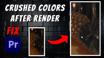 🔧 FIX PIXELATED colors & CRUSHED dark areas after rendering in Premiere Pro 2025- Export Tutorial!