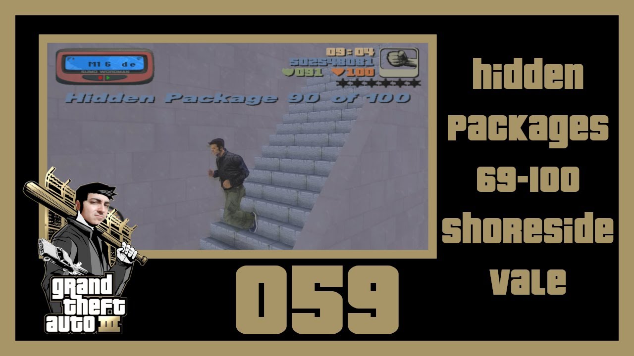 Grand Theft Auto 3 100 Walkthrough 059 FINAL Hidden Packages 69