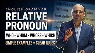 L - 10 | Relative Pronoun | English Grammar Full Course