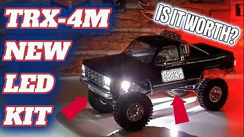 Best LED Mod for TRX4M? Injora Light Kit - Full Upgrade Install & First Look #new #review