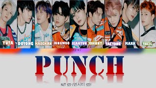 Nct 127 엔시티 127 Punch Color Coded Lyrics Hanengrom