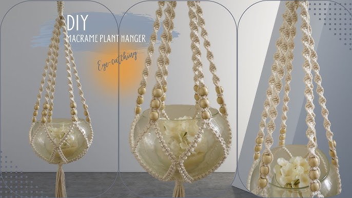 Make-ramé™ Kit - Large Beaded Plant Hanger