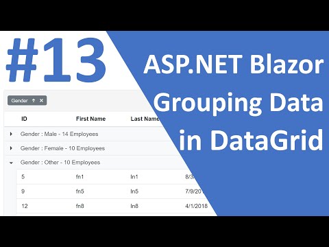 ASP.NET Core Blazor | Grouping Data
