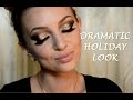 Dramatic Holiday Makeup Tutorial