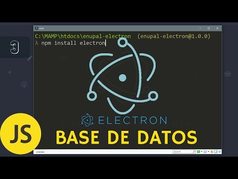 #3 Electron - Como conectar a la base de datos Mysql - Agregar Icono - 2017