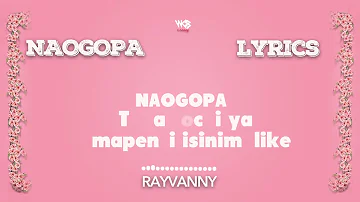 Rayvanny   Naogopa Official lyrics