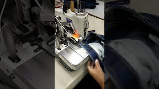 LSM EYELET BUTTON HOLE MACHINE. #dj #embroidery #sewing #machine #automobile
